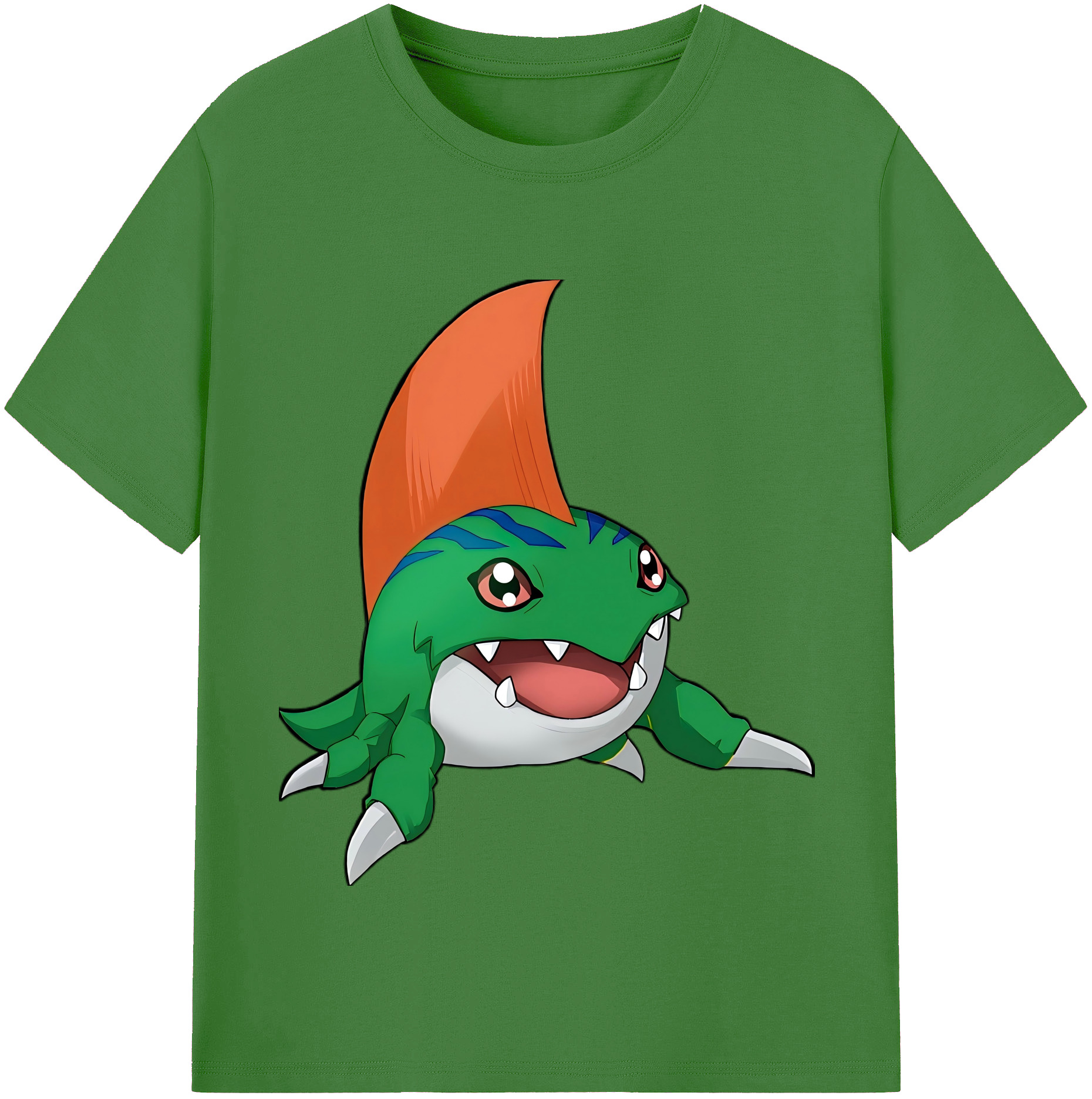 （画像用） Digimon デジタルモンスター/デジモン レディースカジュアルプリントTシャツ（綿100％）